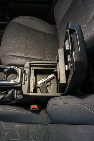 Toyota Tacoma Console Safe - Tuffy Products - Fixed Center Console - `16-`23